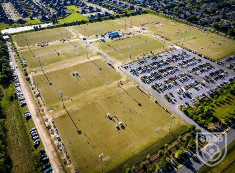 Fairhope Soccer Complex aerial view